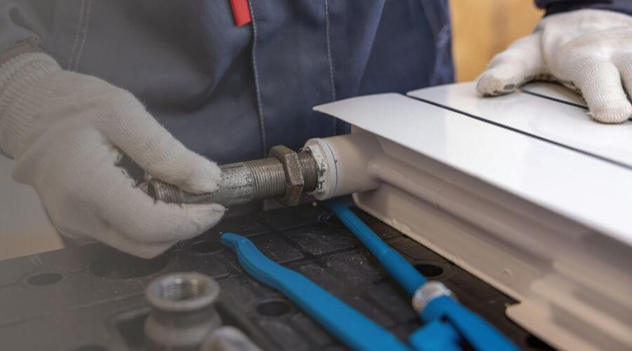 Professional water heater repair services in Caspian, MI